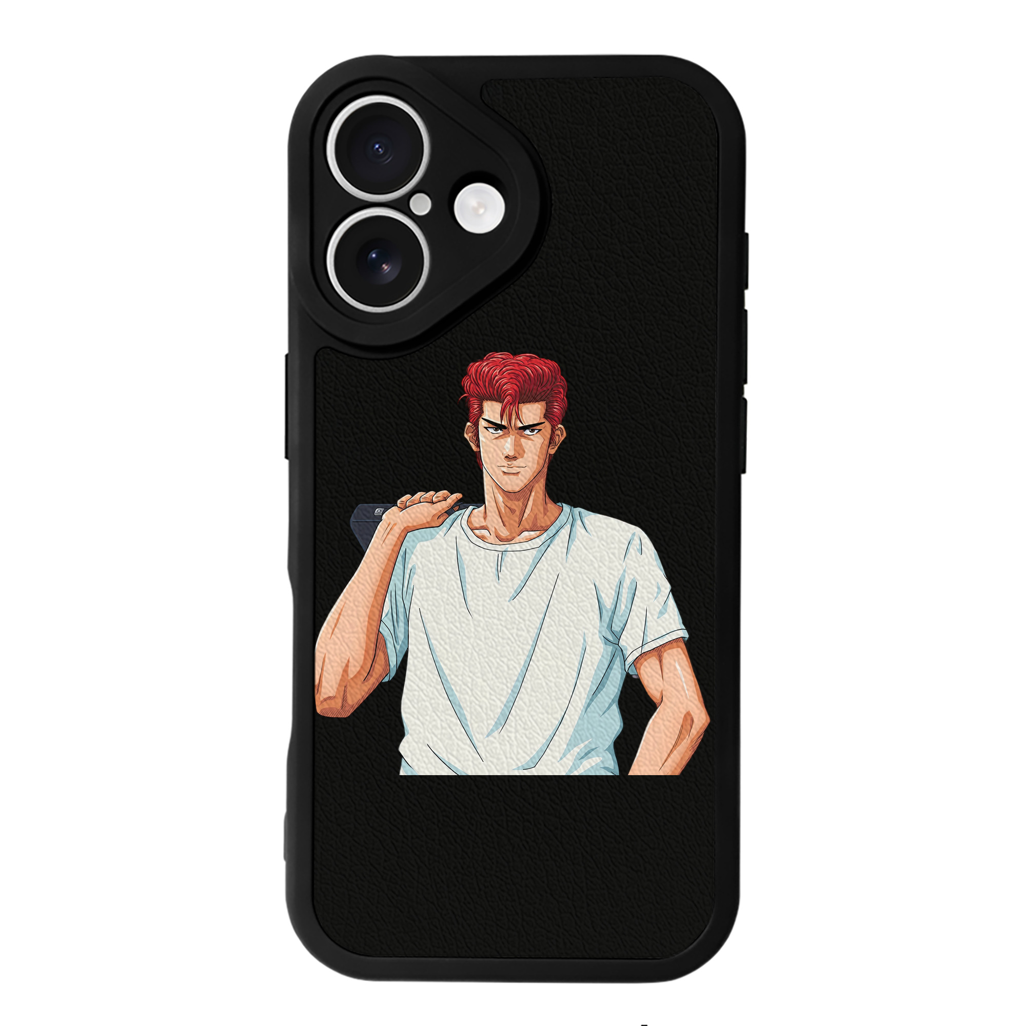 （画像用） SLAM DUNK／スラムダンク 【iPhone 16シリーズ対応】シリコンスマホケース（レザー調） 材質：シリコン